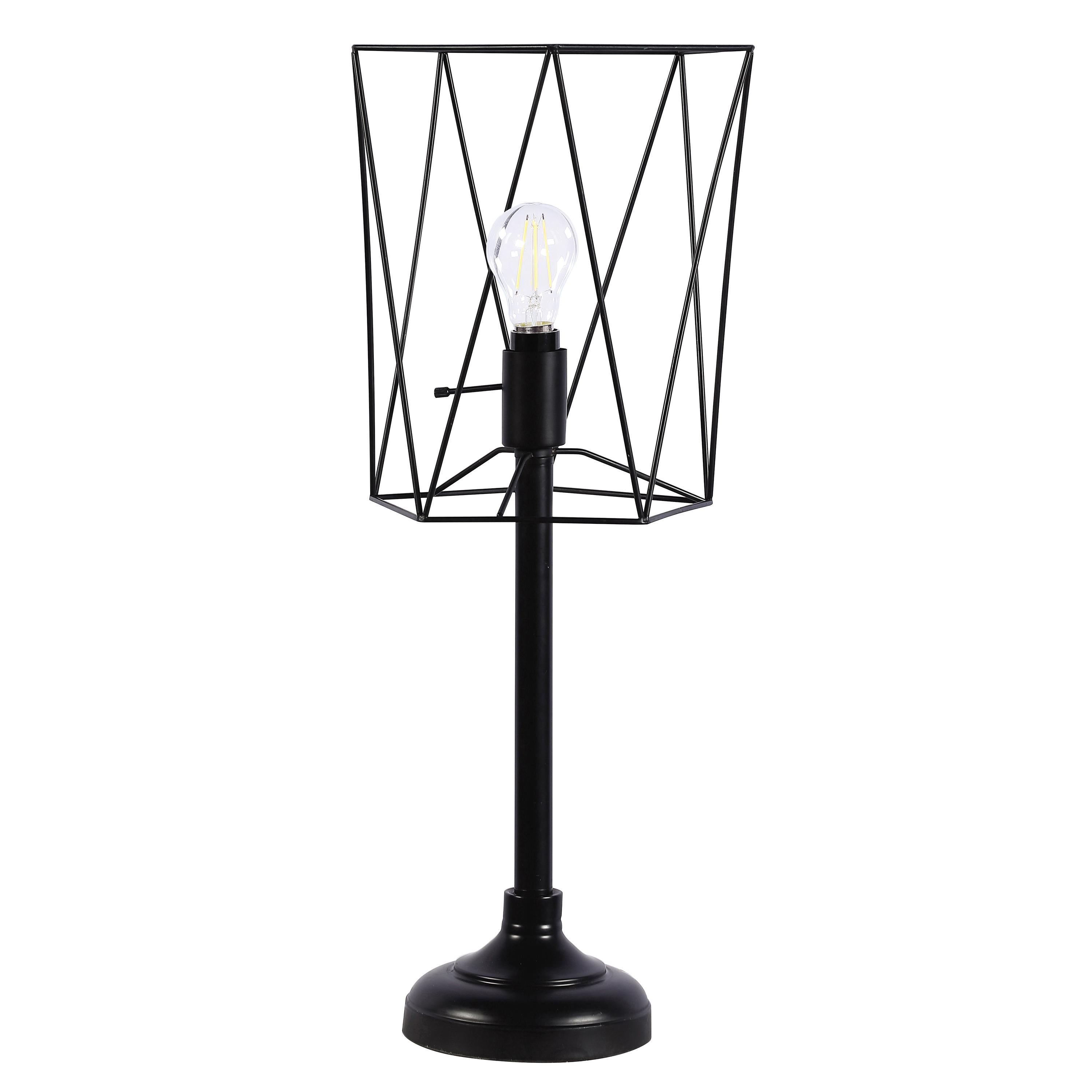 Coaster Furniture Mayfield 920197 26-inch Open Frame Torch Table Lamp - Black IMAGE 1